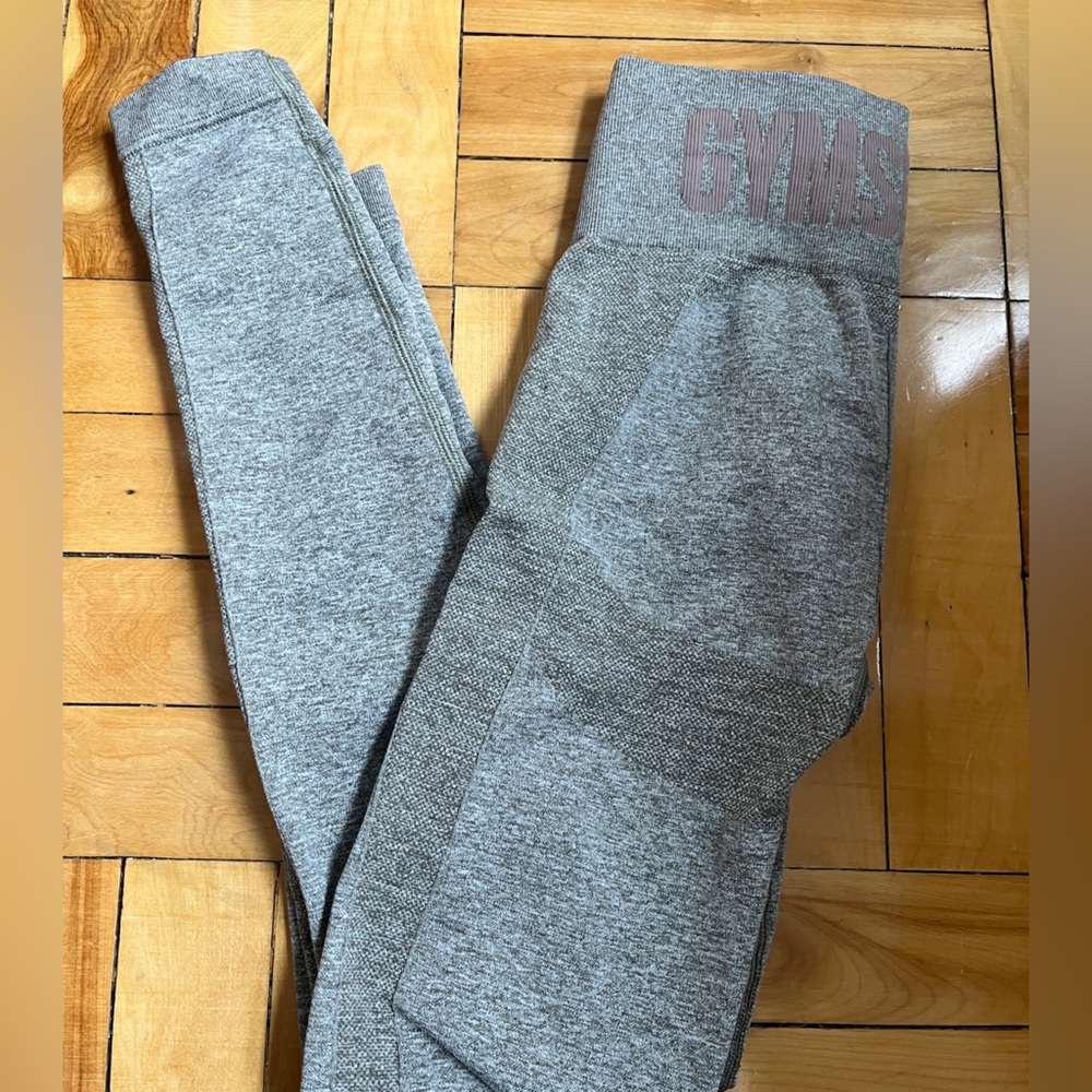 Gymshark Khaki Marl/Taupe Leggings